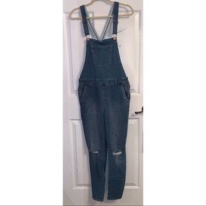 Distressed Overalls